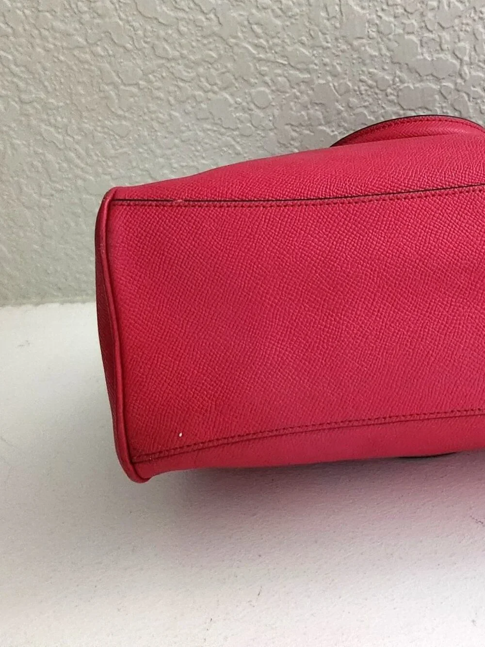 Euc Coach Mini Bennett Red Crossbody Bag Purse